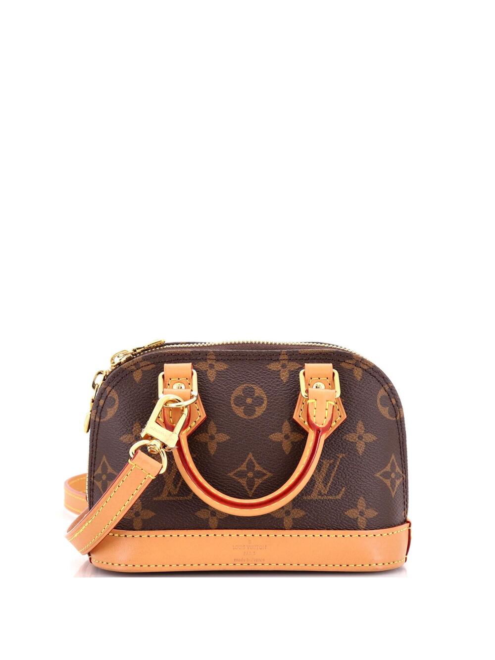 Louis Vuitton Alma Handbag Canvas Nano #349623L24B